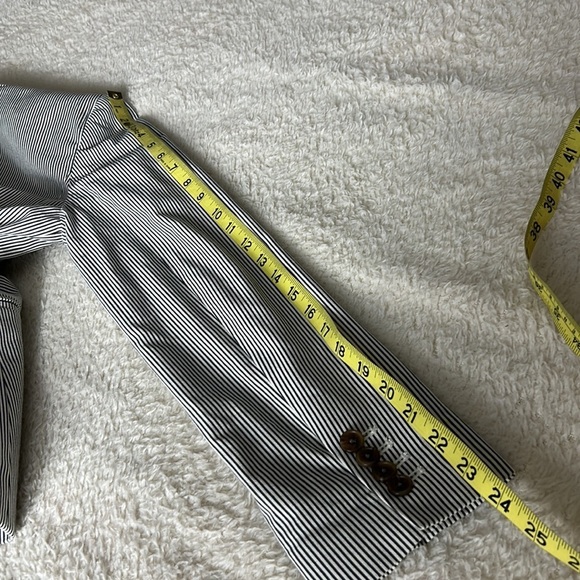 J Crew Campbell Striped Blazer Size 4 - Picture 11 of 11